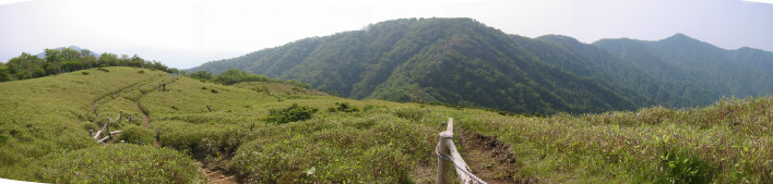 丹沢山と塔ノ岳