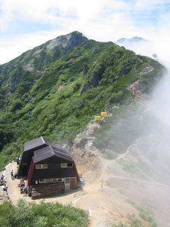 針ノ木小屋