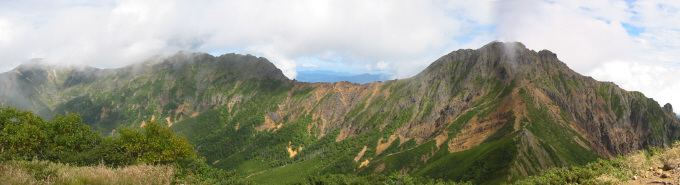 硫黄岳 ～横岳～赤岳