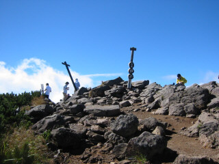 横岳山頂