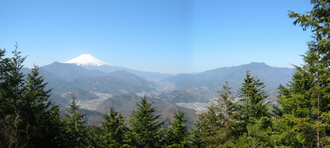 富士見平から