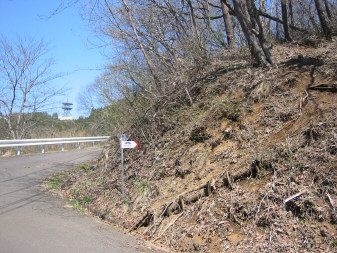 大桑山登山口