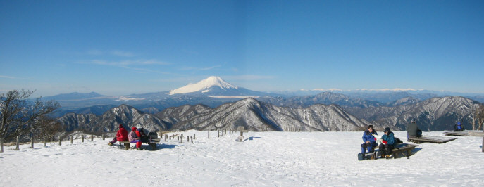 蛭ヶ岳からの展望