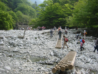 ゴーラ沢出合