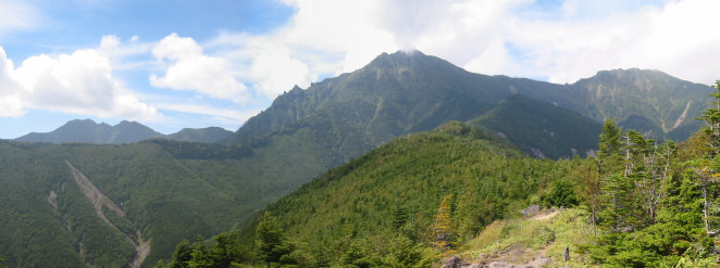 権現岳～赤岳