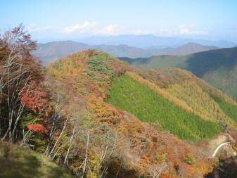 日向坂峠近く