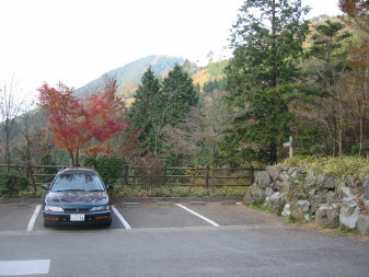 ヤビツ峠の駐車場