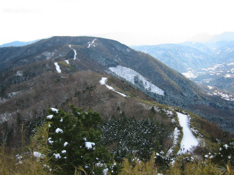 明星ヶ岳へ