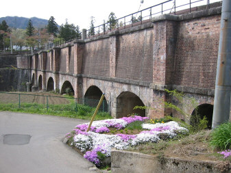 レンガの水道橋