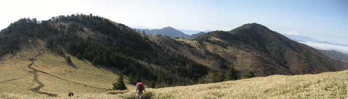 石丸峠から