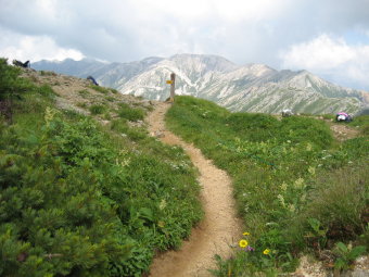 野口五郎岳