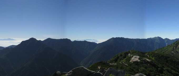 餓鬼岳～燕岳