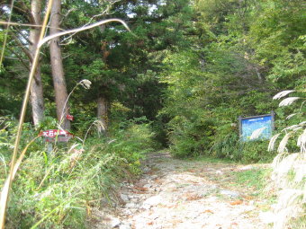 大石峠登山口