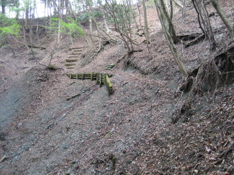 登り返す