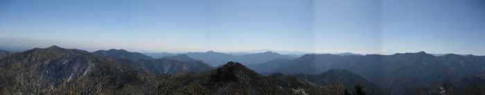 奥多摩の山々