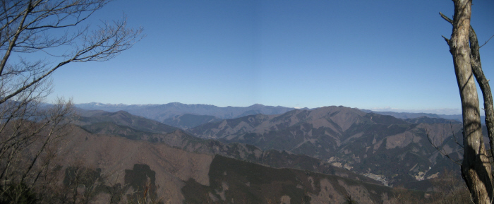 奥秩父～雲取山～三頭山