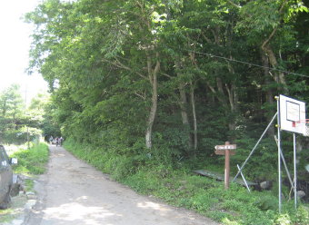 飯盛山　登山口