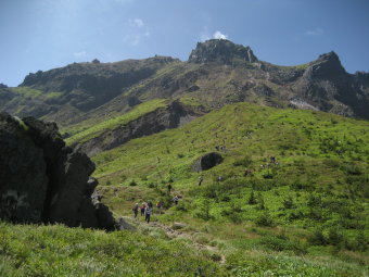 焼岳山頂