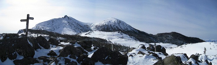 天狗の奥庭と天狗岳