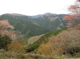 堂所山から