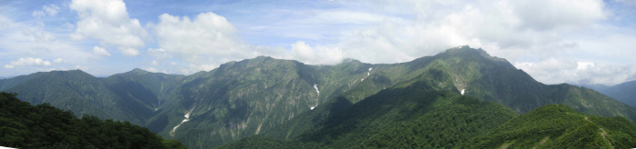 谷川岳と天神尾根