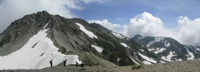 立山と浄土山