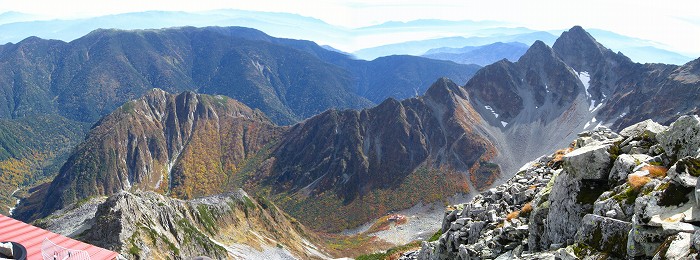 屏風の頭～前穂北尾根