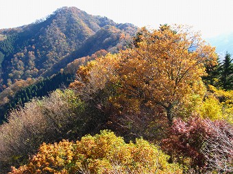 仏果山方面