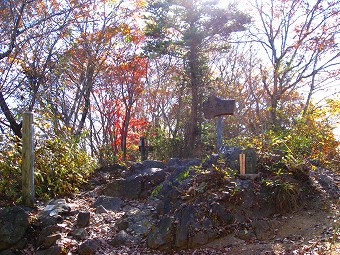 仏果山　山頂