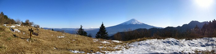 大石峠から