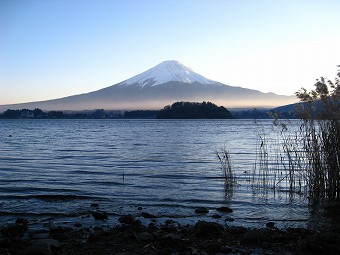 富士山と河口湖