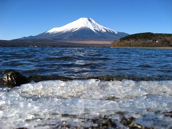 富士山と山中湖