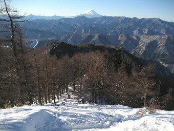 小雲取から