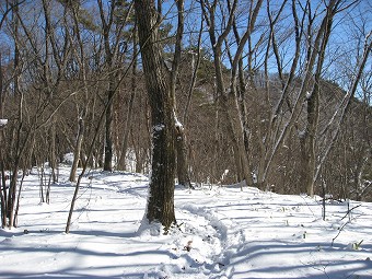 連行峰へ