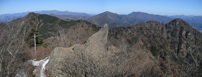 節刀ヶ岳～十二ヶ岳