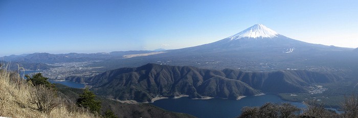 雪頭ヶ岳から