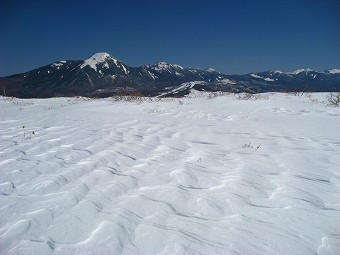 雪の風紋