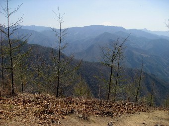 剣ヶ峰から