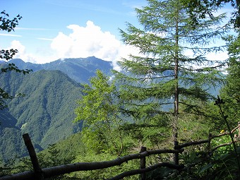 荒川岳方面？