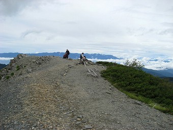 北荒川岳　山頂