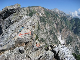 Ⅱ峰　北峰