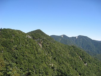 甲武信ヶ岳方面