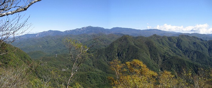 瑞牆山～金峰山～国師ヶ岳