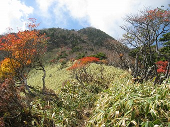 赤薙山へ