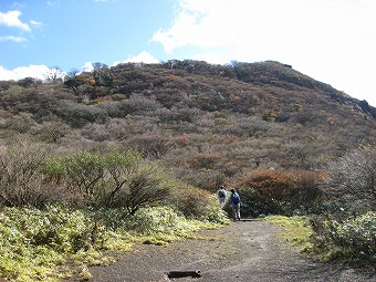 駒ヶ岳へ