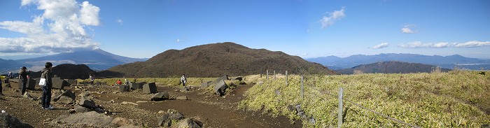 駒ヶ岳山頂から