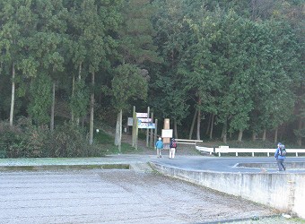 奥沼津アルプス　日守山公園入口