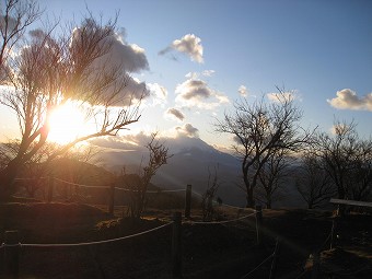 大晦日の日没