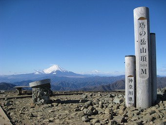 塔ノ岳山頂