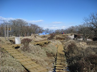 丹沢山　山頂